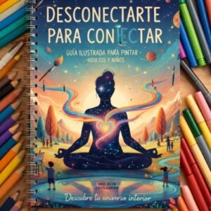 Desconéctate para Conectar (Guía ilustrada para pintar)