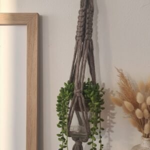 Porta Maceta Macramé Chico